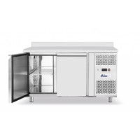 Établi de congélation | 2 portes | Machine à droite | 1360x700x(h)850mm