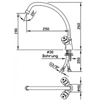 Mengkraan 1/2" 1-Gats Bladmodel