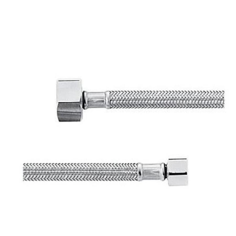 Aansluitslang ZONDER Boog | DN8 | 3/4"- 3/8"| Lengte 2,0m