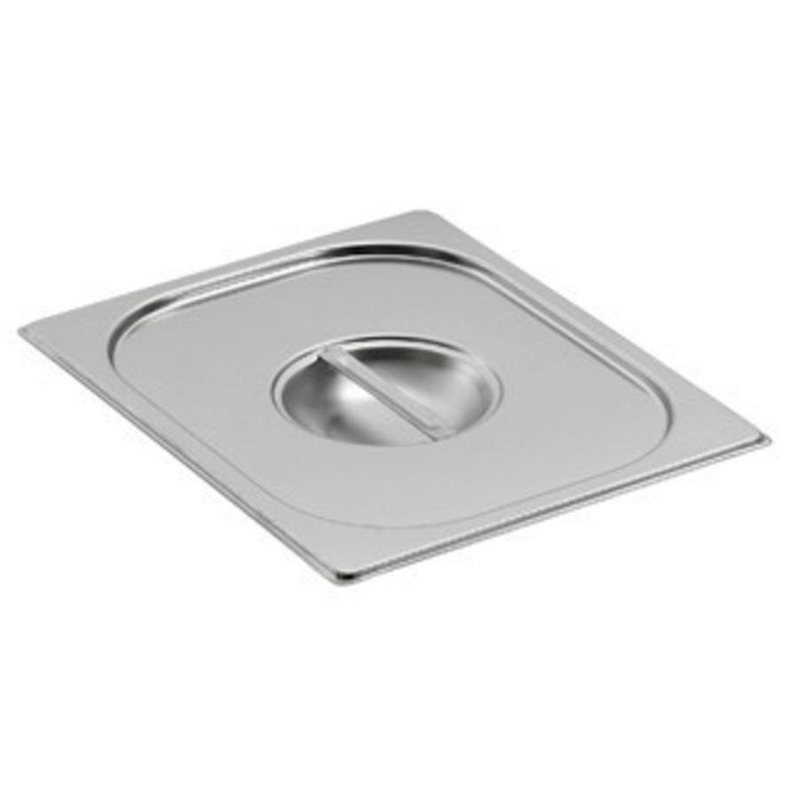Gastronormdeckel aus Edelstahl | GN 1/4