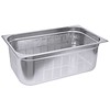 Saro Gastronorm containers stainless steel perfor. GN 1/3 | stainless steel