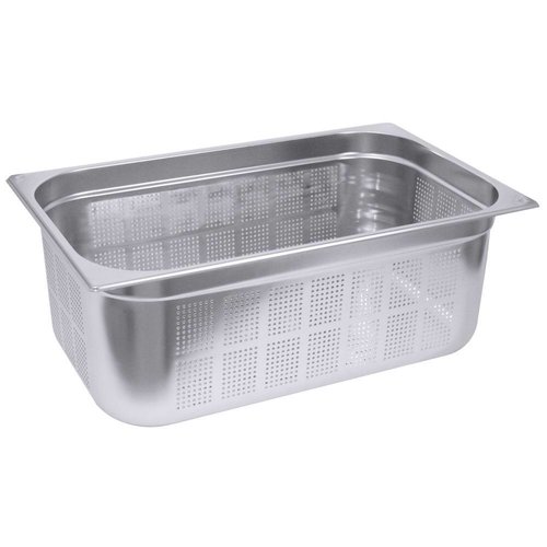  Saro Bacs gastronormes, en acier inoxydable, perforés. GN 1/3 | Acier inoxydable 