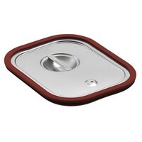 Gastronorm lid with rubber seal | GN 1/6