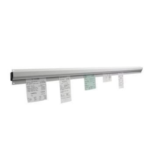  Saro Porte-reçus en aluminium | 90 cm de large 