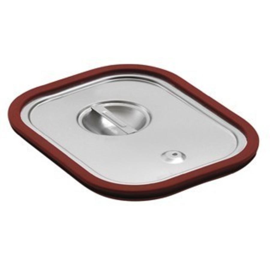 Gastronorm lid with rubber seal | GN 1/3