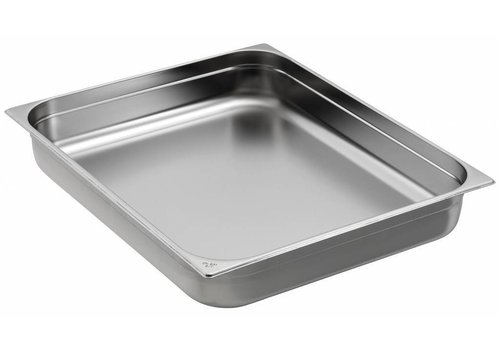  Saro Bacs gastronormes en acier inoxydable GN 2/1 T20 