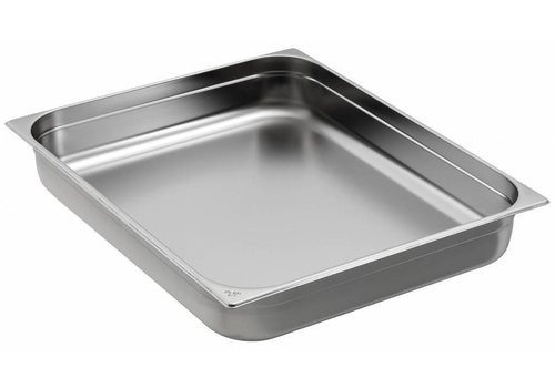  Saro Gastronorm containers stainless steel GN 2/1 T65 