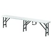 Saro Party Bench Foldable | White