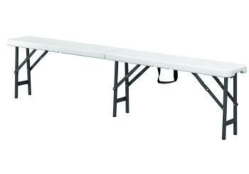  Saro Banc de fête pliable | Blanc 