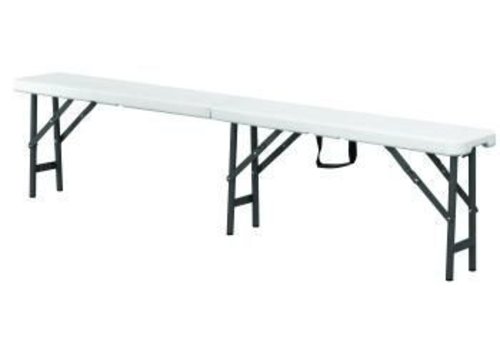  Saro Party Bench Foldable | White 