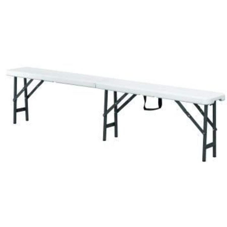 Banc de fête pliable | Blanc