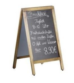 Borden voor reclame of presentatie