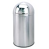 Saro Horeca Waste bin with push lid | stainless steel