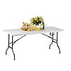 Saro Table pliante Blanche | 184 cm
