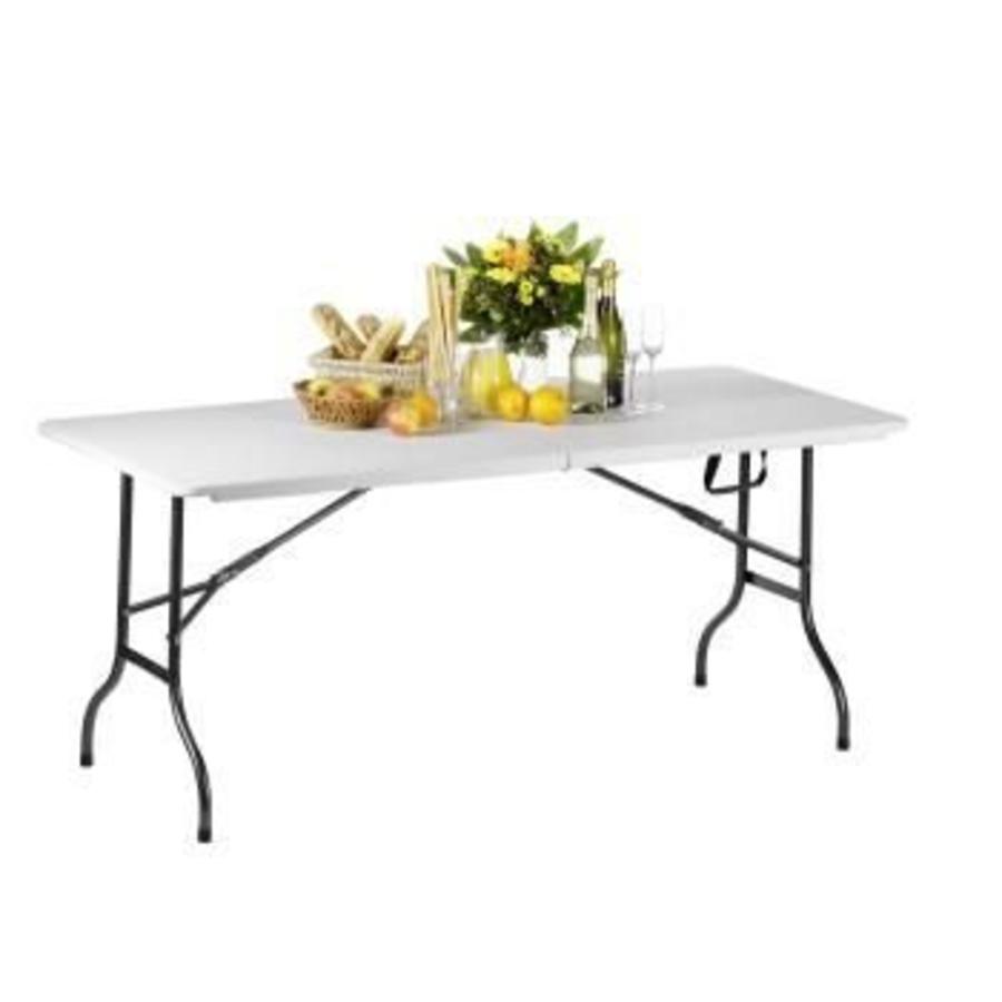 mixer Mentaliteit Uitbreiding Klaptafel Wit | 184 cm - Horeca Traders