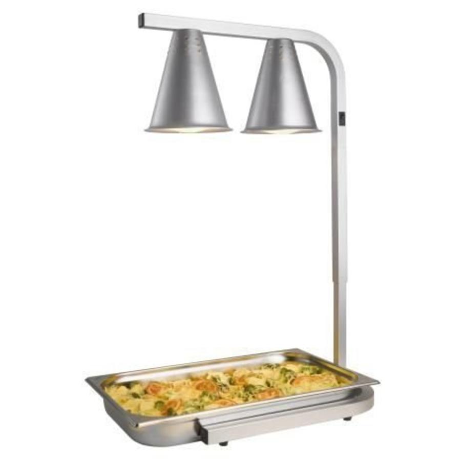 Lampe chauffante | Support GN inclus