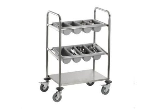  Saro Professional Cutlery Trolley - 2 Year Warranty 