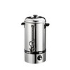 Saro Distributeur d'eau chaude en acier inoxydable avec robinet 10 litres
