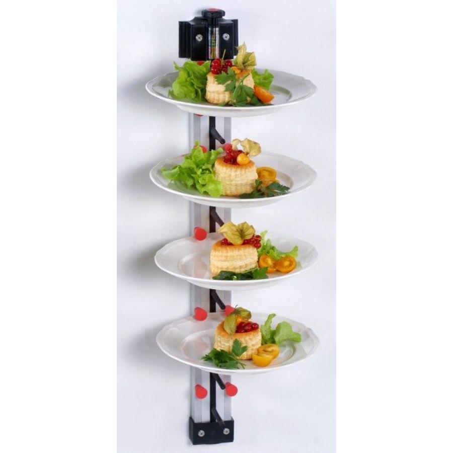 Plate rack suitable for wall mounting | 9 Plates