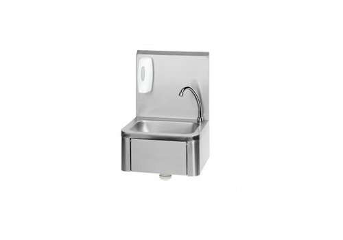 Saro Lavabo lave-mains | acier inoxydable | 40 x 34 x 59,5 cm 