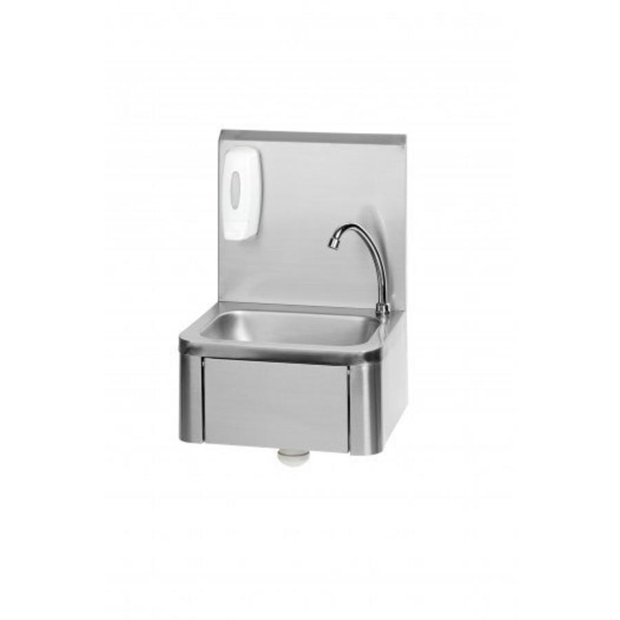 Lavabo lave-mains | acier inoxydable | 40 x 34 x 59,5 cm
