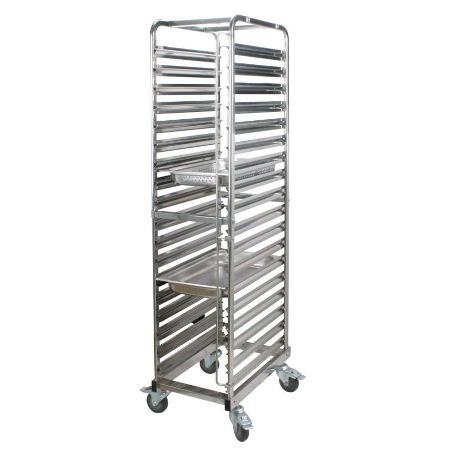 Chariot Regaal 18 niveaux | 60 x 40 cm