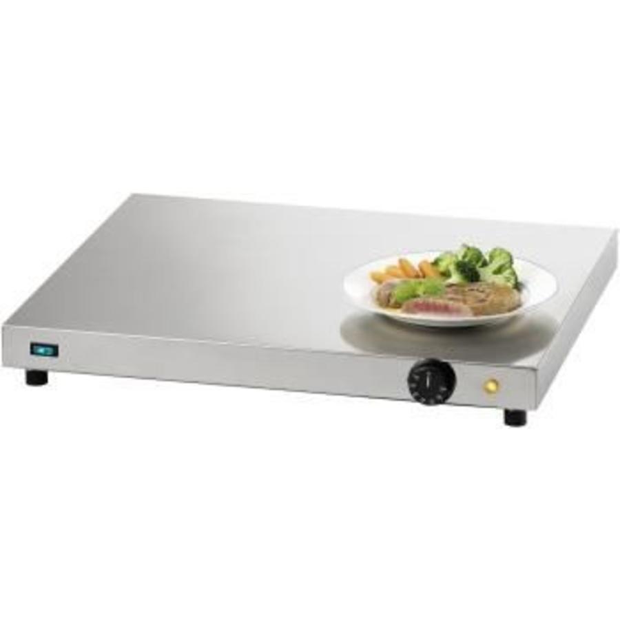 Warming plate for dishes | stainless steel