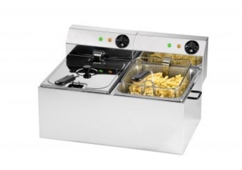  Saro Deep fryer 2 x 6 litres with 2 year warranty 