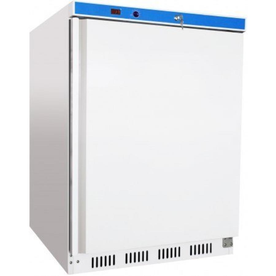 Kleiner Kühlschrank mit Ventilator für das Gastgewerbe | 130 Liter | Weiß