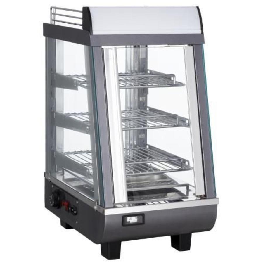 Warming display case | 77 litres