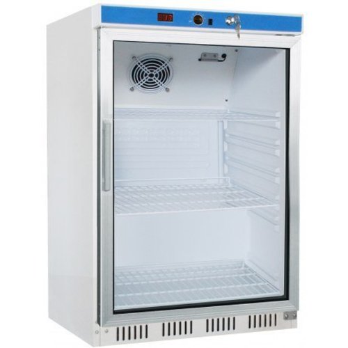  Saro Glass Door Refrigerator | White | 130 Liters 