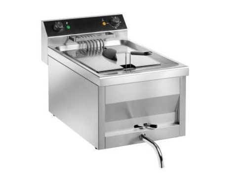 Saro Electric deep fryer with drain 1 x 9 liters 
