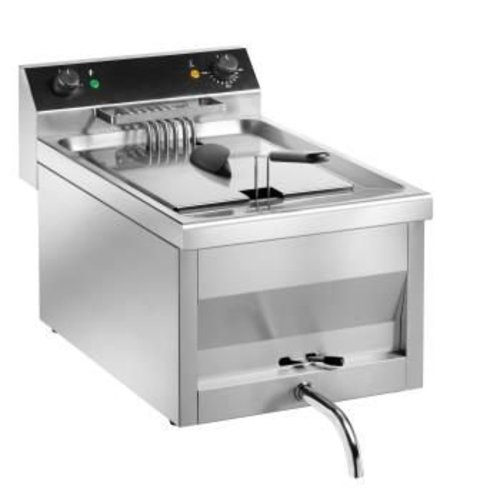  Saro Electric fryer with drain 1 x 9 liters 