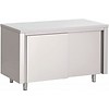 Table cabinet with 2 sliding doors | 140x70x(H)85cm