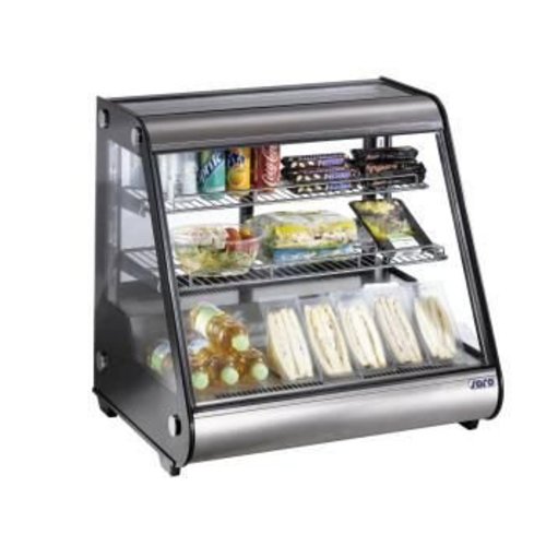  Saro Counter-top refrigerated display case -160 Liters - MODERN DESIGN 