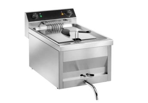  Saro Elektro-Fritteuse mit Abfluss 1 x 12 Liter 