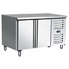 Saro Table de refroidissement en acier inoxydable | 136 x 70 x 89/95 cm