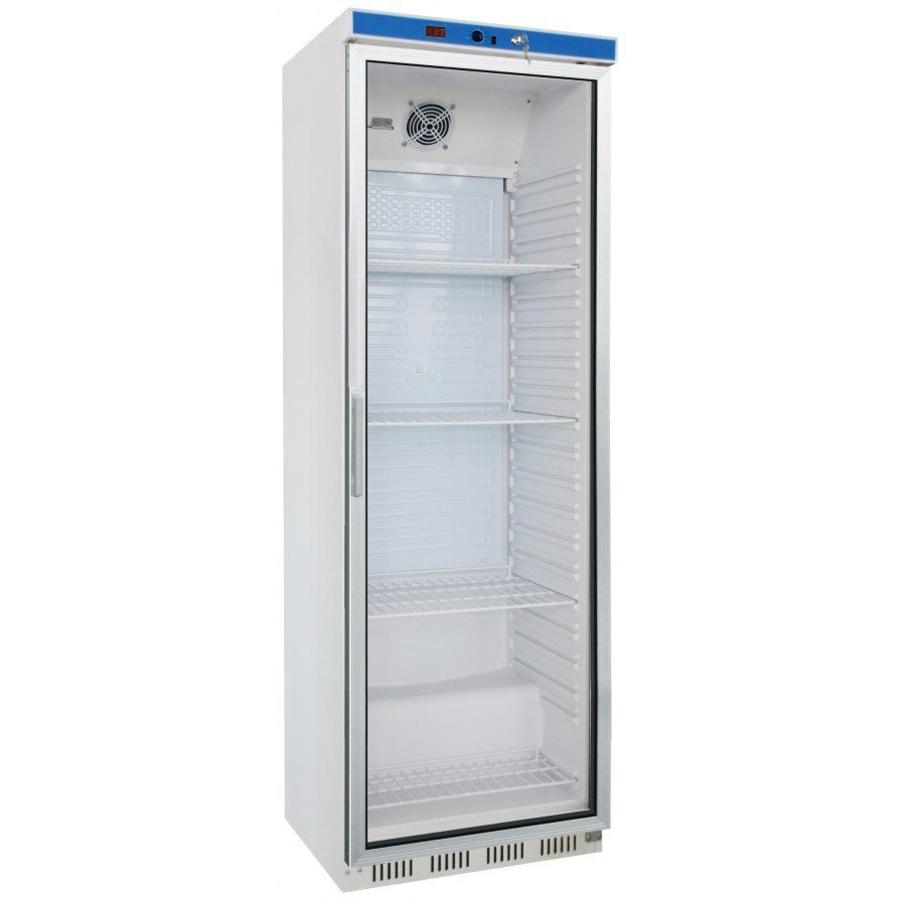 Kühlschrank mit Glastür | 348 Liter | 60x58,5x(h)185,5 cm