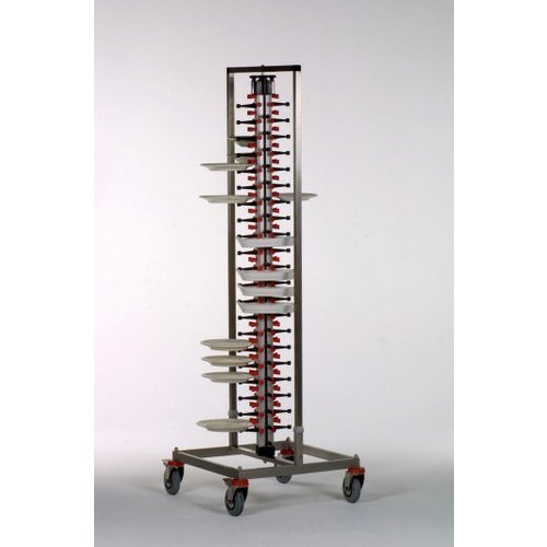  Saro Plate Rack with Wheels | 84 Plates 