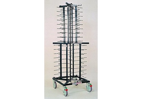  Jackstack Support à assiettes professionnel | 72 plaques 