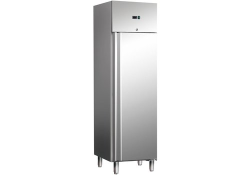  Saro Edelstahlkühlschrank 350 Liter mit 3 Gittern 