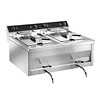 Saro Deep fryer 12 + 12 liters - 2 x 9000 watts