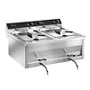 Saro Fryer 12 + 12 liters - 2 x 9000 watts