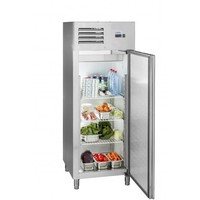 Réfrigérateur en acier inoxydable à portes réversibles de 700 litres