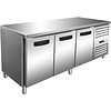 Saro Koelwerkbank RVS | 2 jaar Garantie | 180 x 70 x 89/95 cm