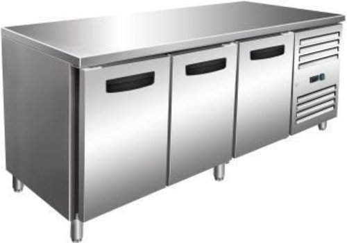  Saro Établi de refroidissement en acier inoxydable | Garantie de 2 ans | 180 x 70 x 89/95 cm 