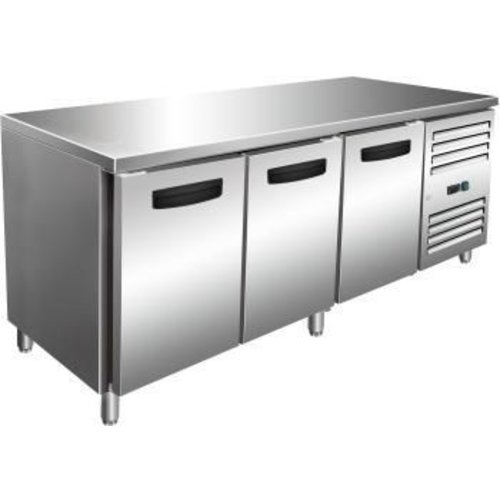  Saro Établi de refroidissement en acier inoxydable | Garantie de 2 ans | 180 x 70 x 89/95 cm 