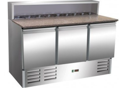  Saro Pizza-Werkbank mit 3 Türen 
