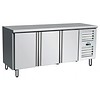 Saro Table de refroidissement en acier inoxydable | 179 x 70 x 89/95 cm
