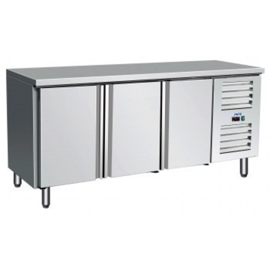 Cooling table stainless steel | 179 x 70 x 89/95 cm